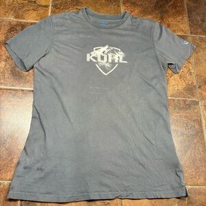Kuhl Men's Short Sleeve Gray Logo Tee
